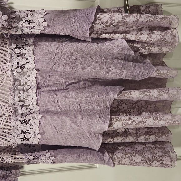 Simply Couture Purple Lace Cardigan - Picture 5 of 6